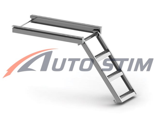 Лестница складная для грузовиков и полуприцепов 850400 мм